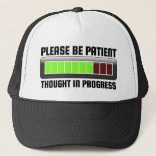 Gorra De Camionero Pensamiento En Progreso