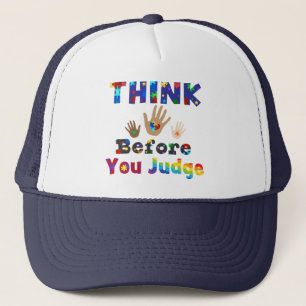 Gorra De Camionero PENSAR Antes De Juzgar