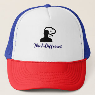 Gorra De Camionero Pensar en el estilo de un eslogan diferente