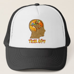 Gorra De Camionero Pensar en Feliz