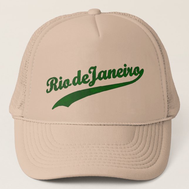 Gorra De Camionero Pensar en Río de Janeiro (Anverso)