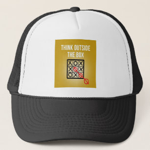 Gorra De Camionero Pensar fuera de la caja