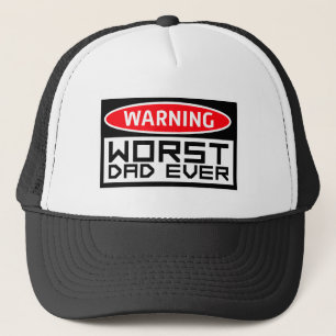 Gorra De Camionero Peor Papá del Mundo Chiste Divertido y Sarcástico