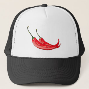 Gorra De Camionero Pepper Rojo