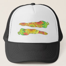Gorra De Camionero Peppers amarillos largos