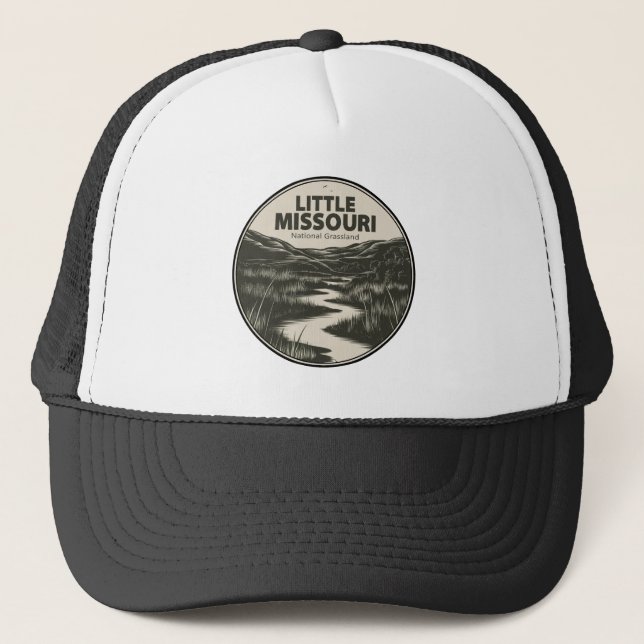 Gorra De Camionero Pequeña corriente de pastizales nacionales de Misu (Anverso)