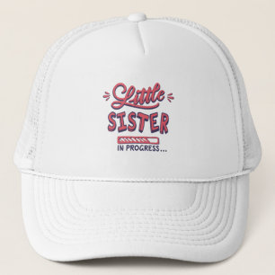 Gorra De Camionero Pequeña hermana en progreso