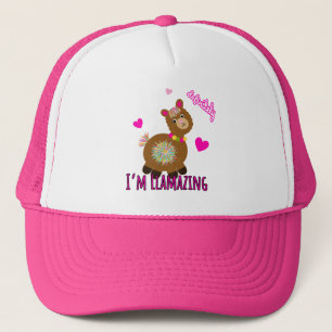 Gorra De Camionero Pequeña llama