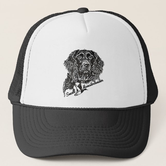 Gorra De Camionero Pequeña Munsterlander (logotipo) (Anverso)
