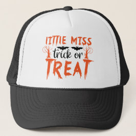 Gorra De Camionero Pequeña señorita Trick Treat Women's