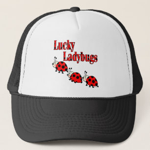 Gorra De Camionero Pequeñas mariquitas afortunadas