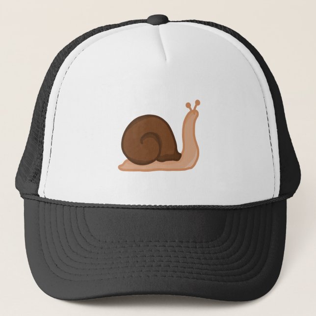 Gorra De Camionero Pequeño caracol (Anverso)