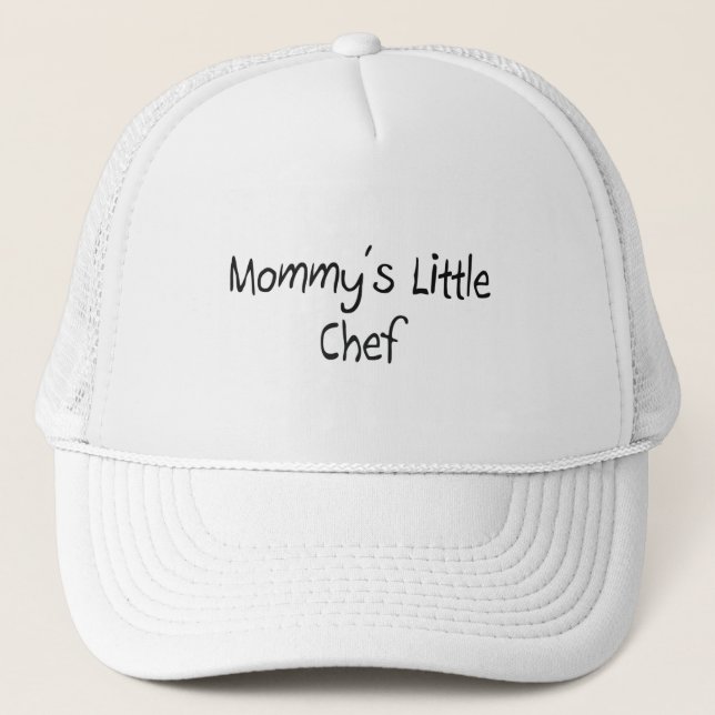 Gorra De Camionero Pequeño cocinero de Mommys (Anverso)
