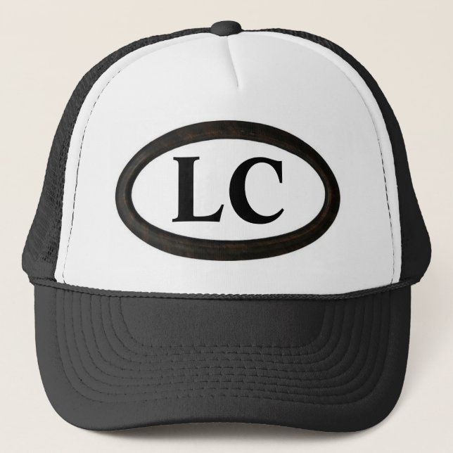 Gorra De Camionero Pequeño Compton, RI "LC " (Anverso)
