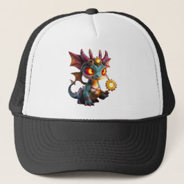 Gorra De Camionero Pequeño Dragón, Gran Energía – El Ember Clockling