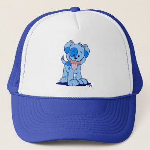 Gorra De Camionero Pequeño gorra azul del camionero del perrito