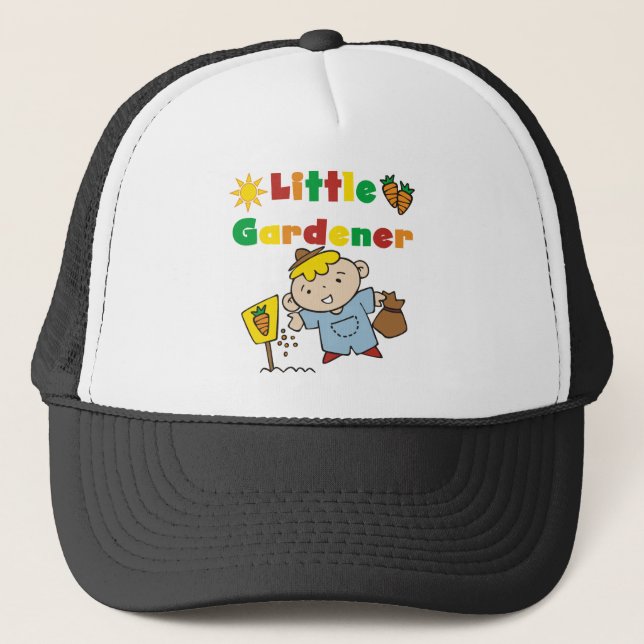 Gorra De Camionero Pequeño jardinero del muchacho (Anverso)
