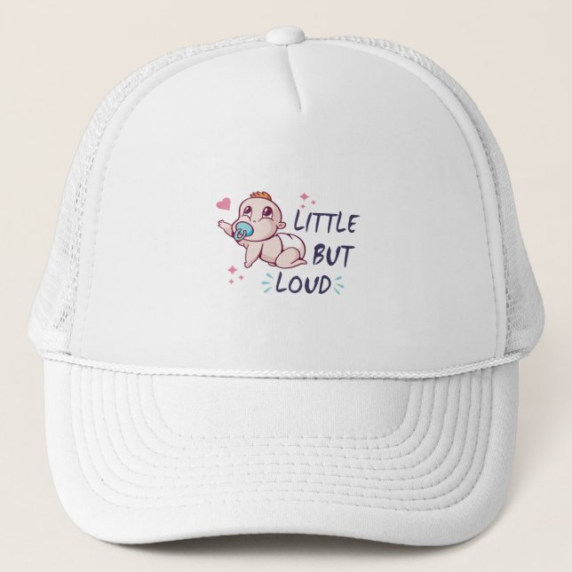 Gorra De Camionero Pequeño pero fuerte (Anverso)