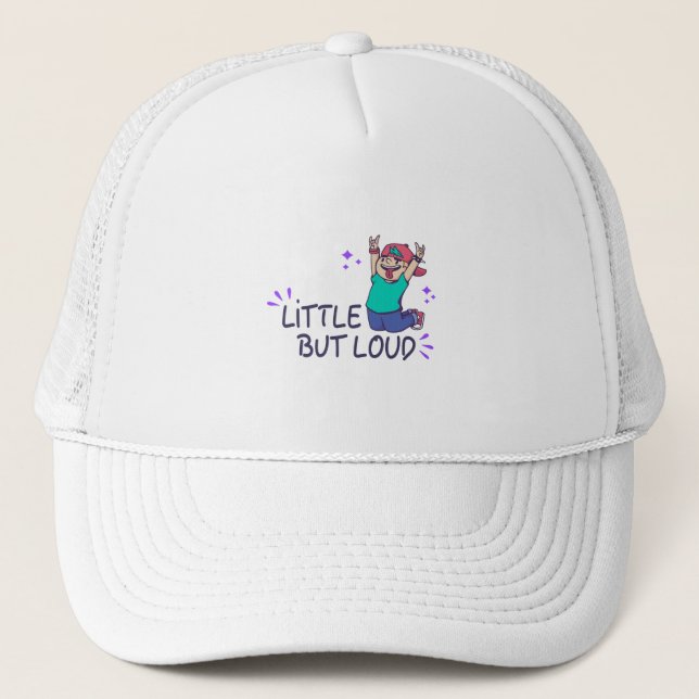 Gorra De Camionero Pequeño pero fuerte (Anverso)
