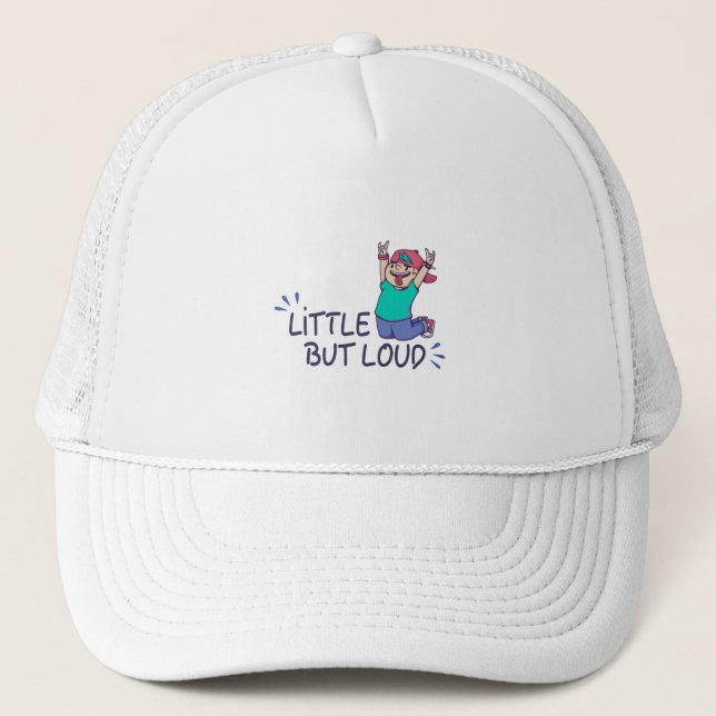 Gorra De Camionero Pequeño pero fuerte (Anverso)