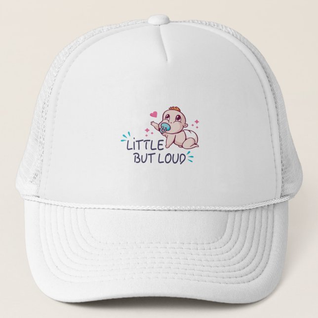 Gorra De Camionero Pequeño pero fuerte (Anverso)