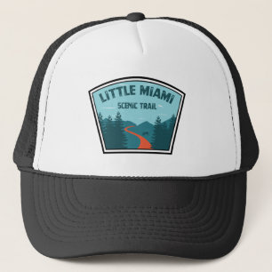 Gorra De Camionero Pequeño sendero escénico de Miami