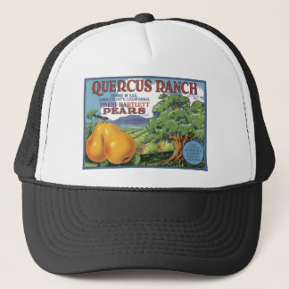 Gorra De Camionero Peras de bartlett del rancho del quercus