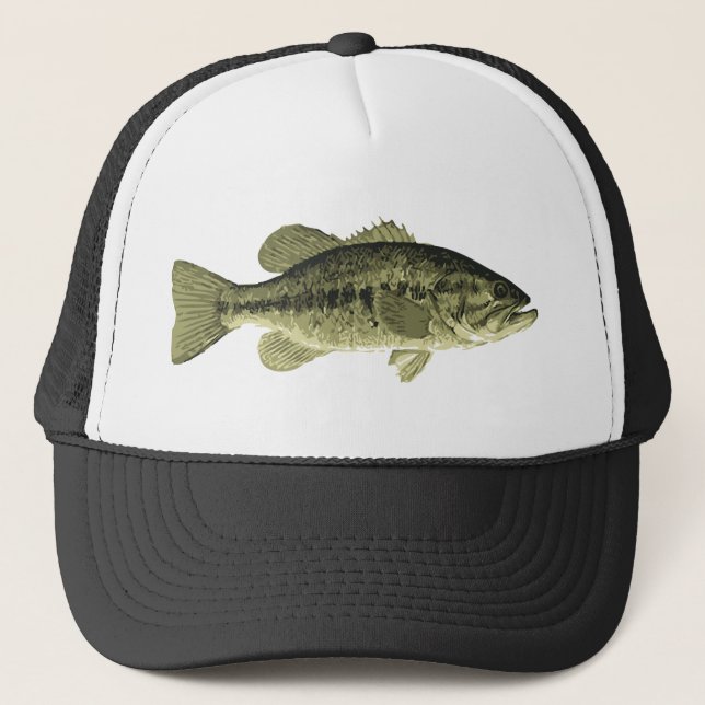 Gorra De Camionero Perca americana (Anverso)