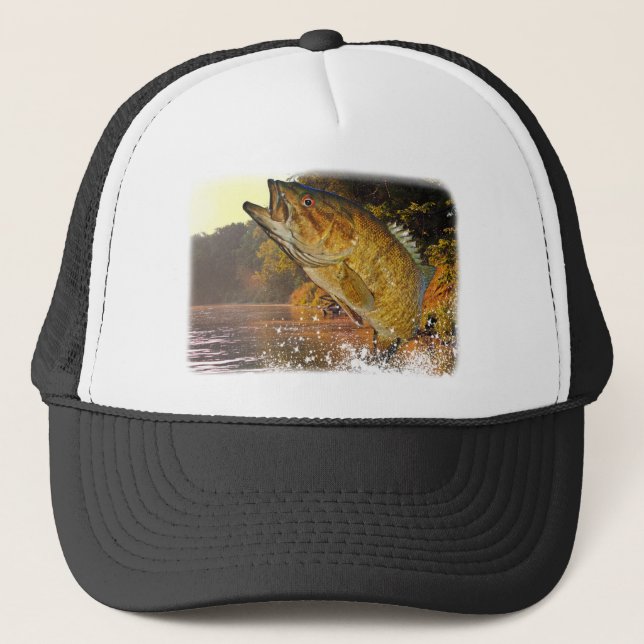 Gorra De Camionero Perca canadiense (Anverso)