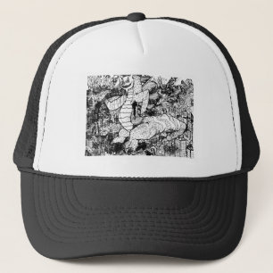 Gorra De Camionero Percentum Godzilla