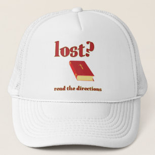 Gorra De Camionero ¿Perdido? Leer la Biblia de las direcciones