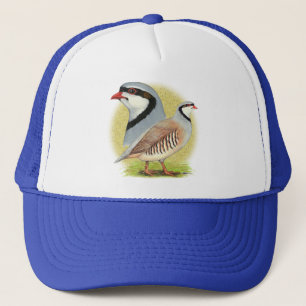 Gorra De Camionero Perdiz de Chukar combinada