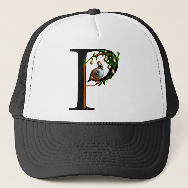 Gorra De Camionero Perdiz en un peral (Anverso)