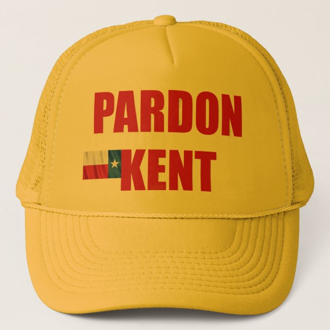 Gorra De Camionero Perdon Kent (Anverso)