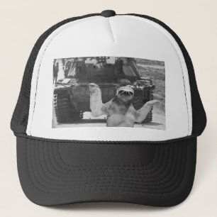 Gorra De Camionero pereza con el tanque