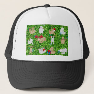Gorra De Camionero pereza de Navidad