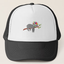 Gorra De Camionero Pereza floral bonita
