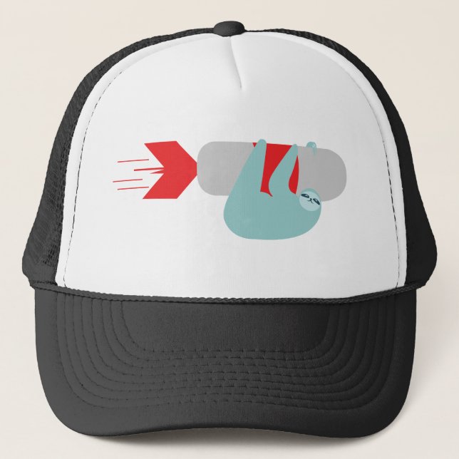 Gorra De Camionero Pereza Rocket (Anverso)