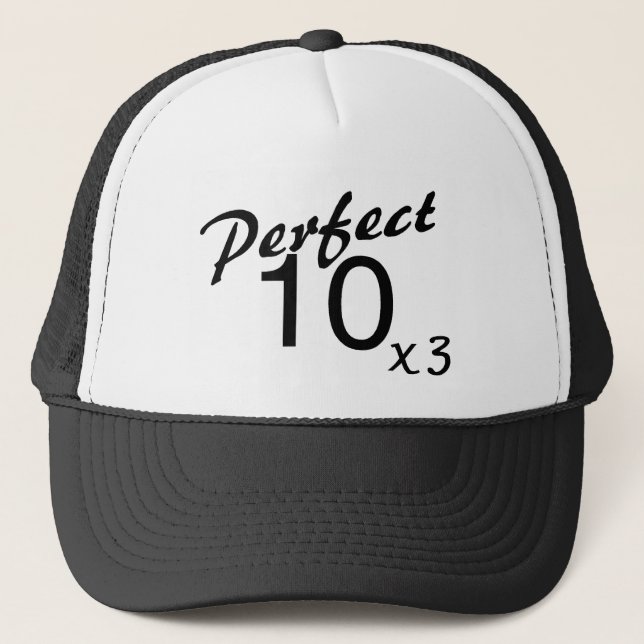 Gorra De Camionero Perfeccione 10 x3 (Anverso)