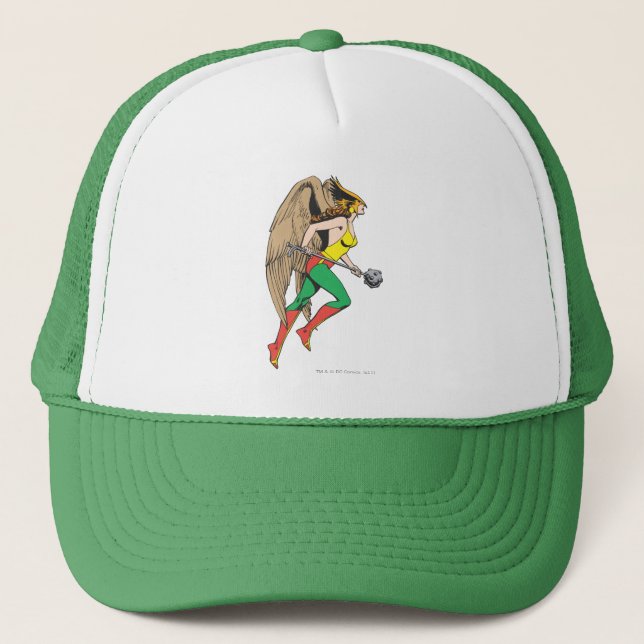Gorra De Camionero Perfil de Hawkwoman (Anverso)