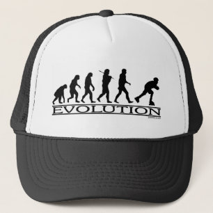 Gorra De Camionero Perfilado de la evolución