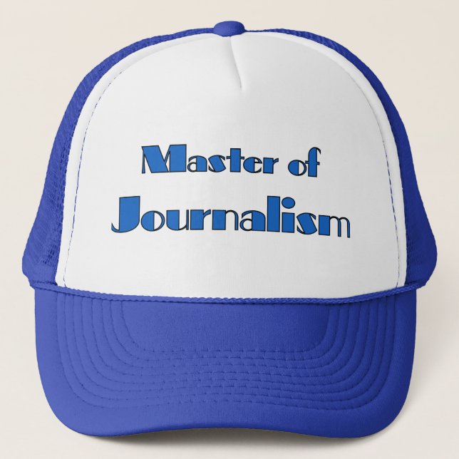 Gorra De Camionero Periodismo (Anverso)