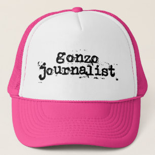 Gorra De Camionero Periodista de Gonzo