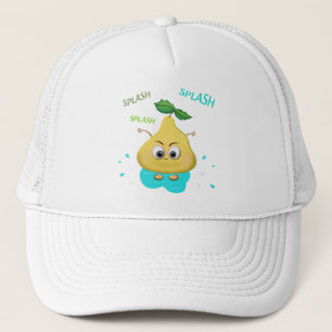 Gorra De Camionero Perla amarilla divertida