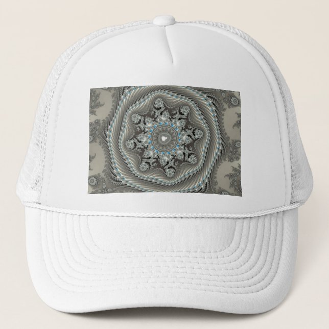Gorra De Camionero Permafrosting - Fractal (Anverso)