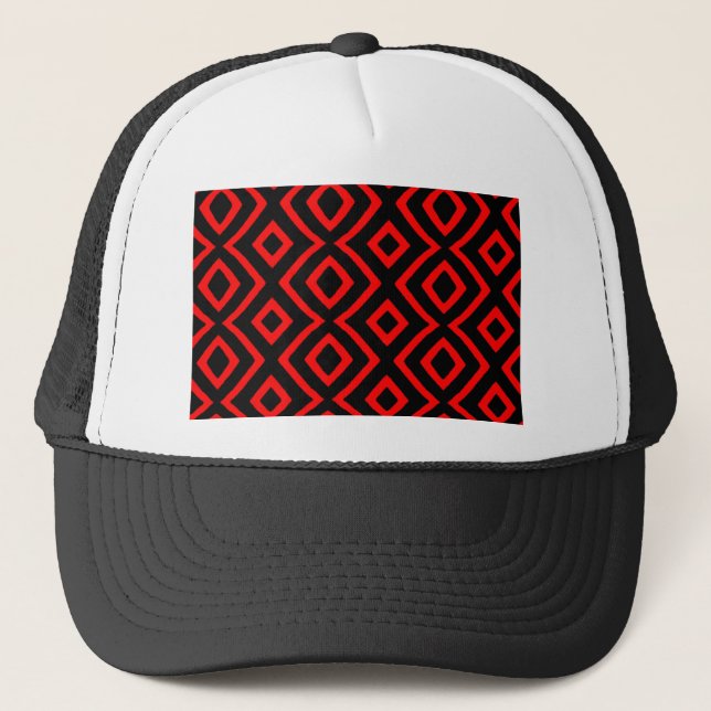 Gorra De Camionero Permitir-Rojo_ (Anverso)