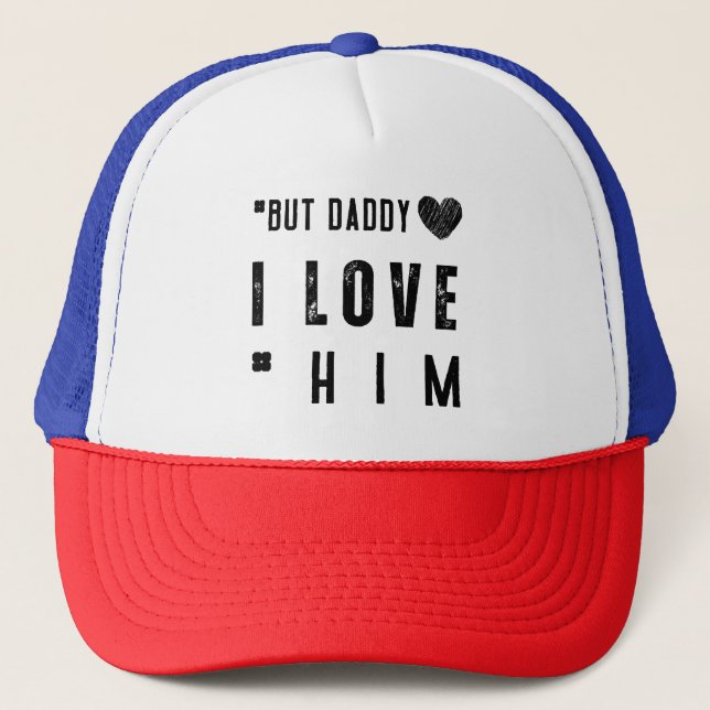 Gorra De Camionero Pero papá, lo amo (Anverso)