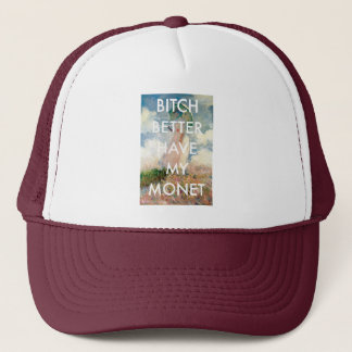 Gorra De Camionero Perra Monet
