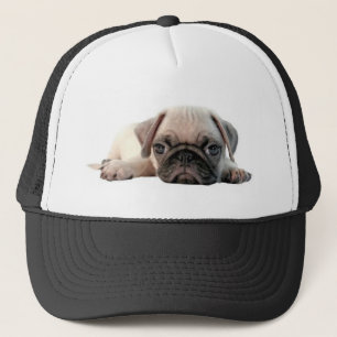 Gorra De Camionero perrito adorable del barro amasado