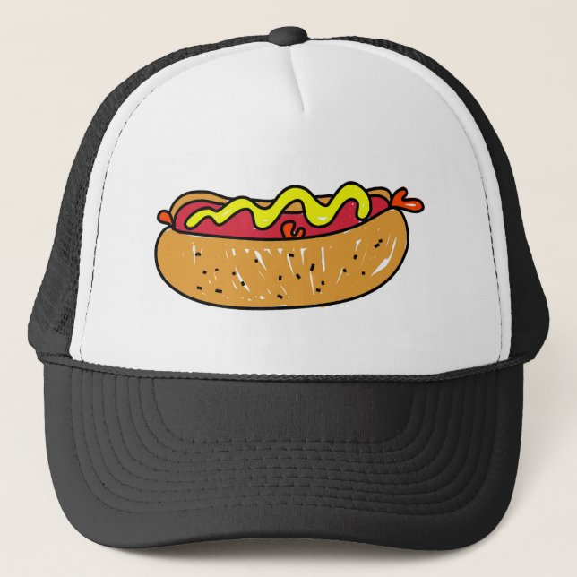 Gorra De Camionero perrito caliente (Anverso)